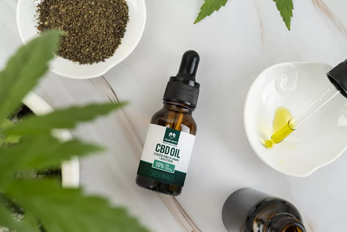 Olio cbd 10 menta branding2